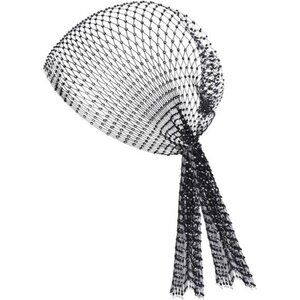 Rhinestone Mesh Headband Head Wrap Head Scarf Hair Scarf Turban Festivals Raves